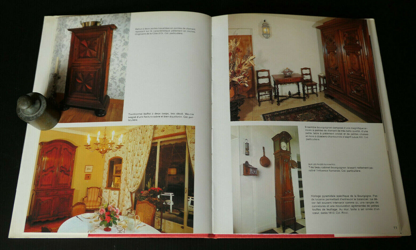 MOBILIER BOURGUIGNON / EDITIONS CHARLES MASSIN / ANTIQUITES DECORATION ART