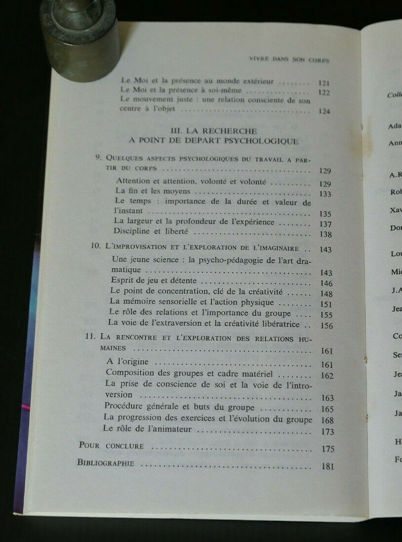 VIVRE DANS SON CORPS JACQUES DROPSY EXPRESSION CORPORELLE ET RELATIONS HUMAINES