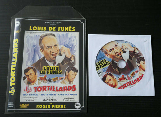 DVD RENE CHATEAU / LES TORTILLARDS / LOUIS DE FUNES ROGER PIERRE JEAN RICHARD