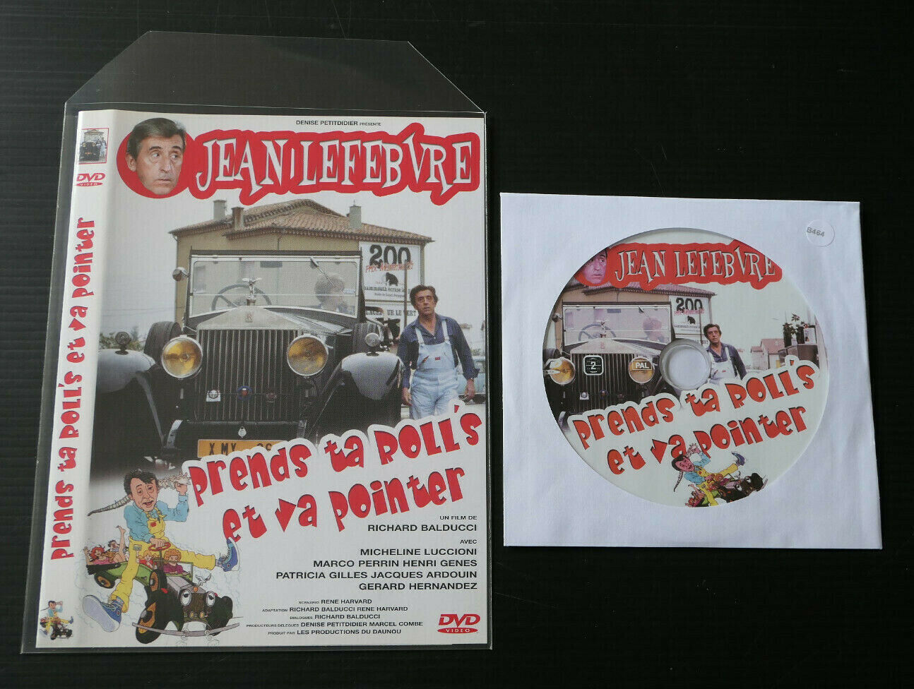 DVD JEAN LEFEBVRE / PRENDS TA ROLL'S ET VA POINTER (1981)