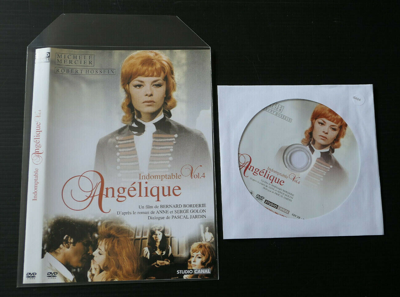 DVD MICHELE MERCIER ROBERT HOSSEIN / INDOMPTABLE ANGELIQUE VOL. 4