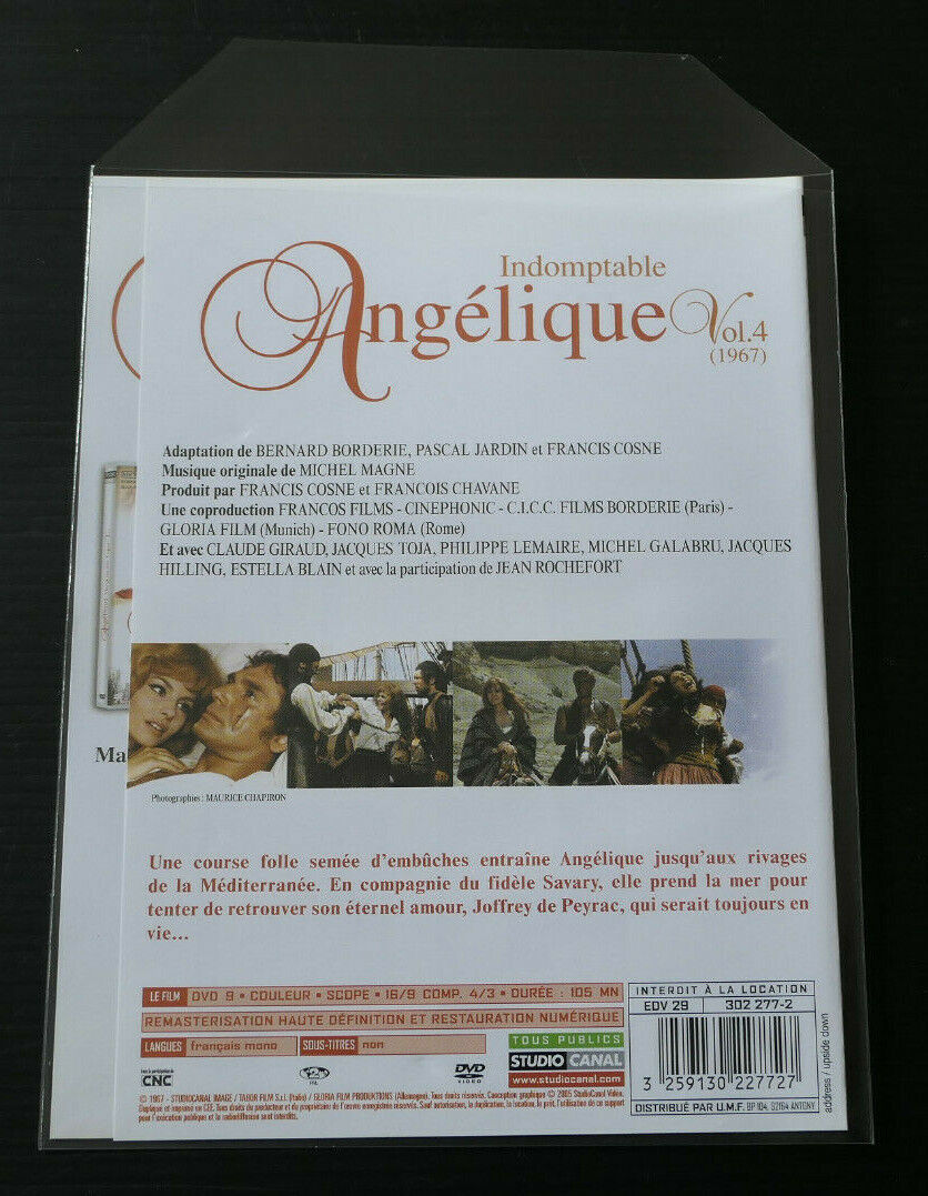 DVD MICHELE MERCIER ROBERT HOSSEIN / INDOMPTABLE ANGELIQUE VOL. 4