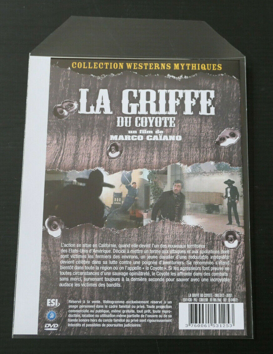 DVD WESTERN / LA GRIFFE DU COYOTE / MARCO CAIANO (1963)