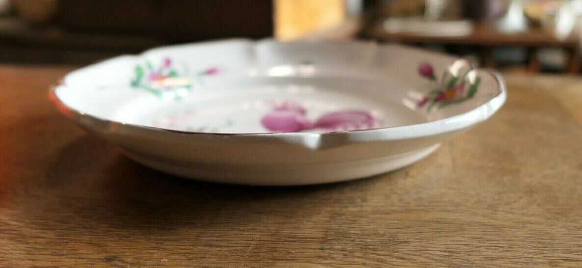 ASSIETTE EN FAIENCE COQ DECOR STRASBOURG FAIT MAIN