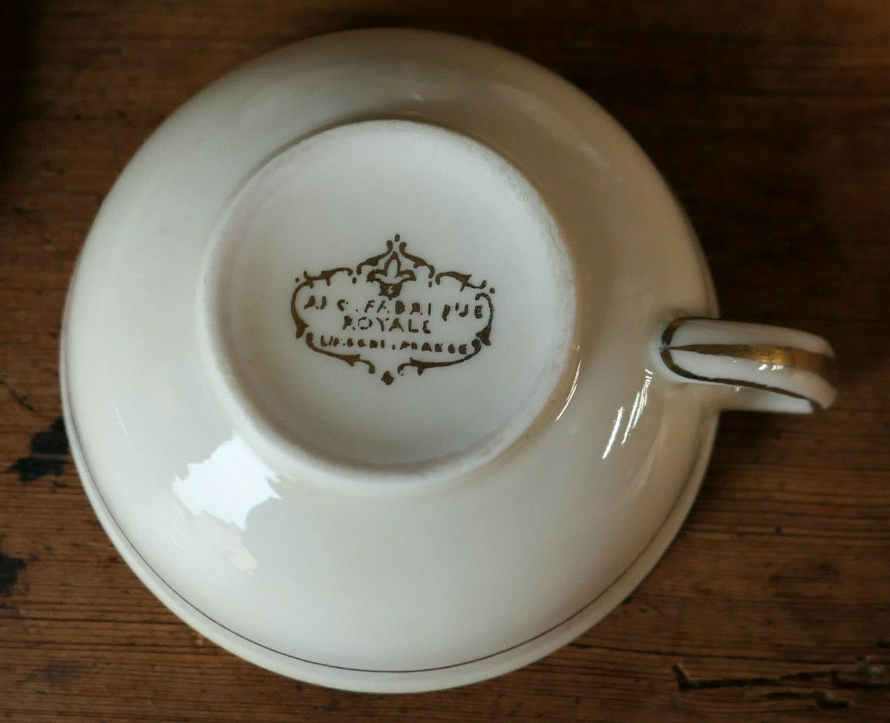 SERVICE A THE OU CAFE EN PORCELAINE DE LIMOGES D'ARTOIS ANCIENNE FABRIQUE ROYALE
