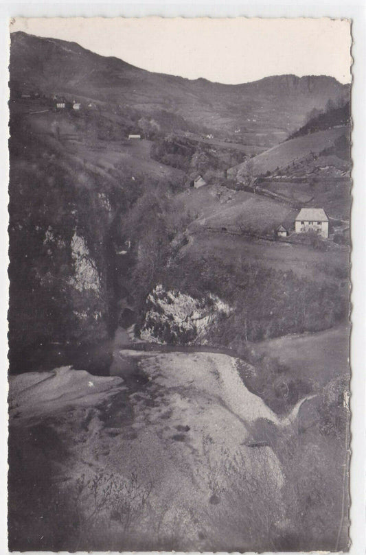 CARTE POSTALE NOIR & BLANC CPSM ROUTE DE LICQ STE ENGRACE GORGES DE KAKOUETTA