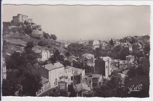 CARTE POSTALE NOIR & BLANC CPSM ROYAT HOTELS DANS LA VALLEE