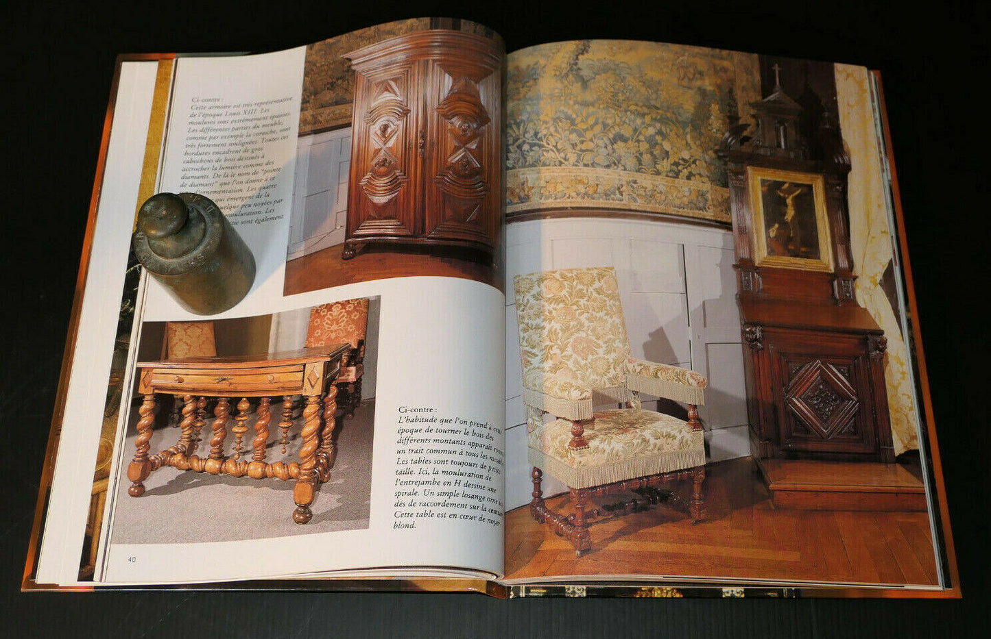 MEUBLES DE FRANCE / EDITIONS DE L'OLYMPE 1996 / MOBILIER ANTIQUITES DECORATION