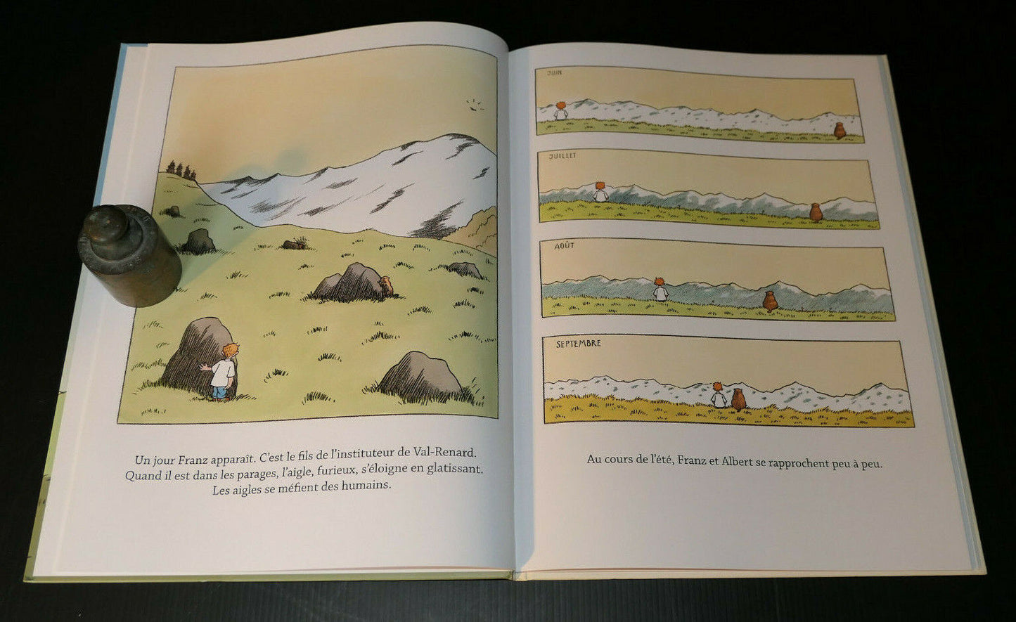LE GARCON QUI VOULAIT ETRE UNE MARMOTTE / HANS TRAXLER / LA JOIE DE LIRE 2009