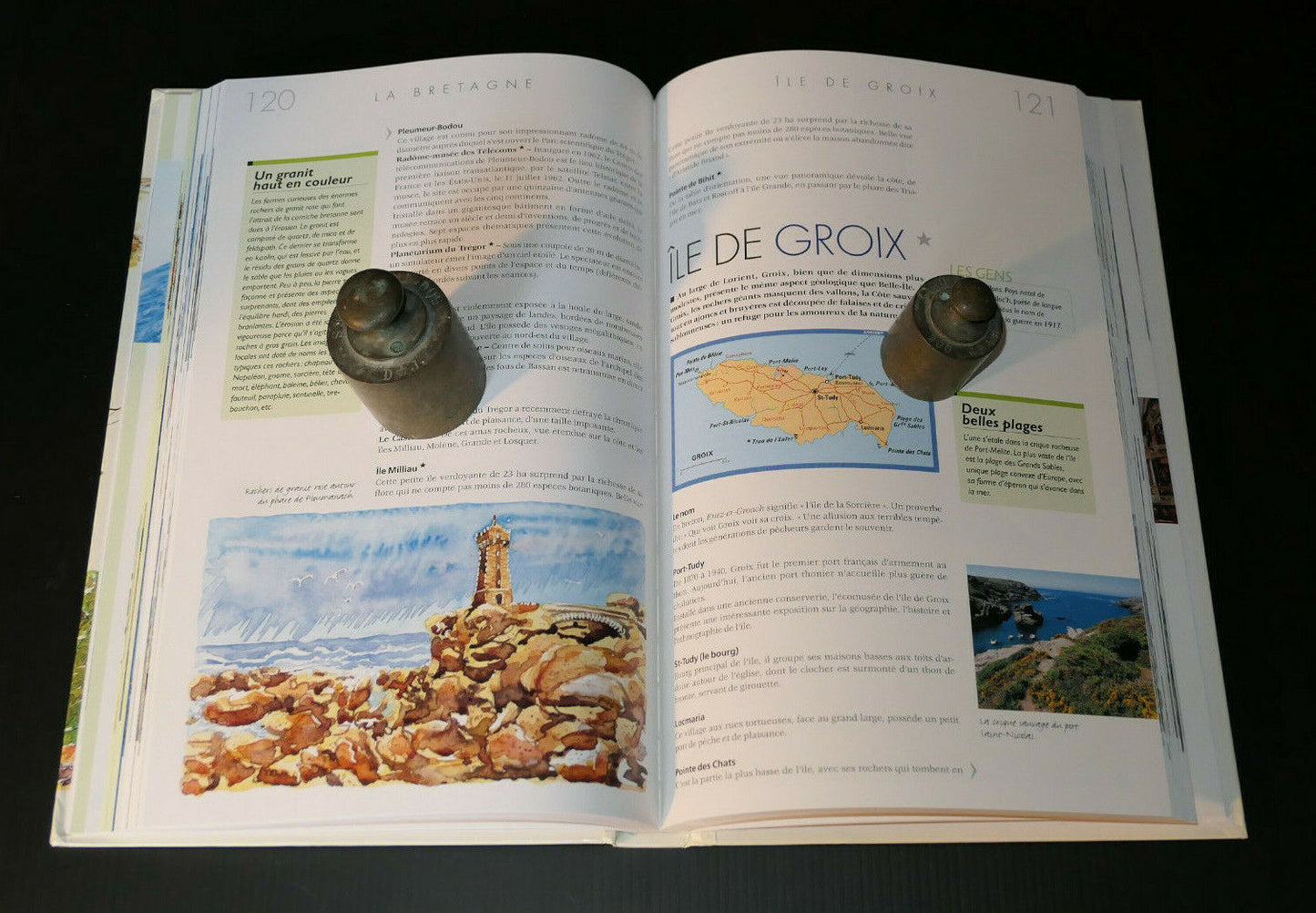 LA BRETAGNE / MES LIVRES VOYAGES / MICHELIN / EDITIONS ATLAS 2007