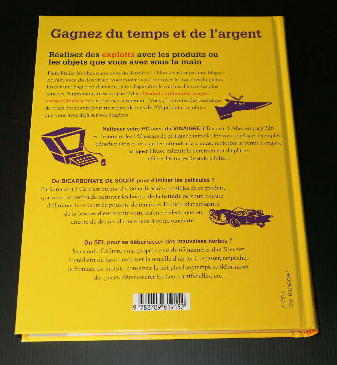 PRODUITS ORDINAIRES USAGES EXTRAORDINAIRES / GUIDE PRATIQUE ASTUCES ECONOMIES
