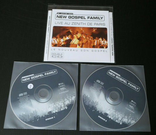 2CD NEW GOSPEL FAMILY / LIVE AU ZENITH DE PARIS / 2003