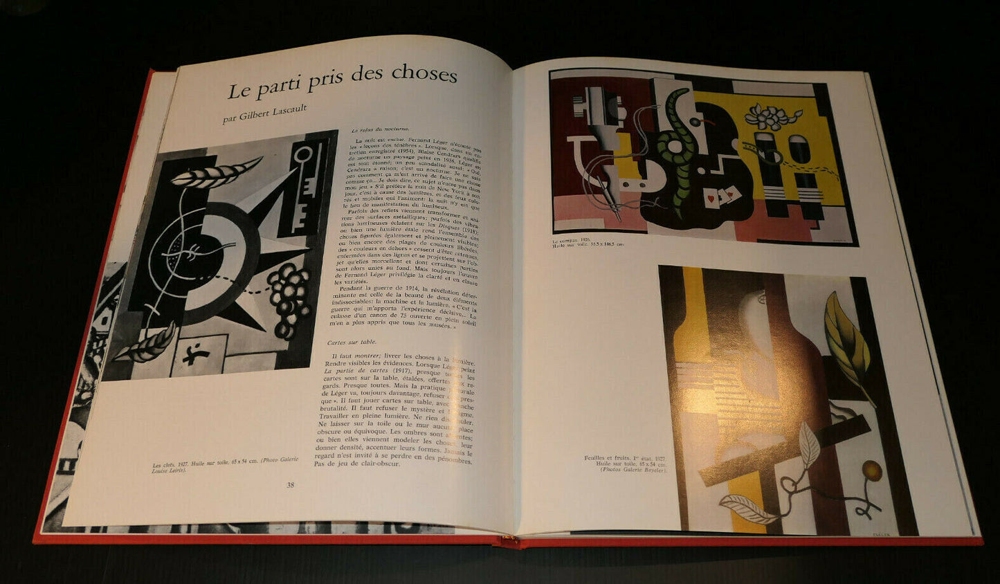 HOMMAGE A FERNAND LEGER / NUMERO SPECIAL XXe SIECLE 1971 / ART PEINTURE CUBISME