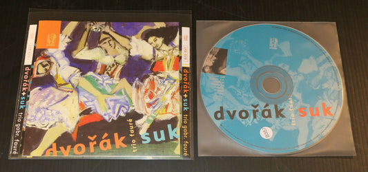 CD ANTONIN DVORAK / JOSEF SUK / TRIO FAURE / LYRINX 1998