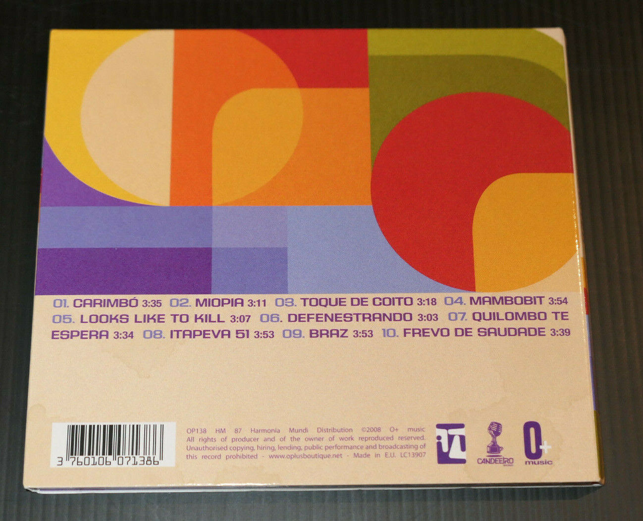 CD SONANTES / 2008
