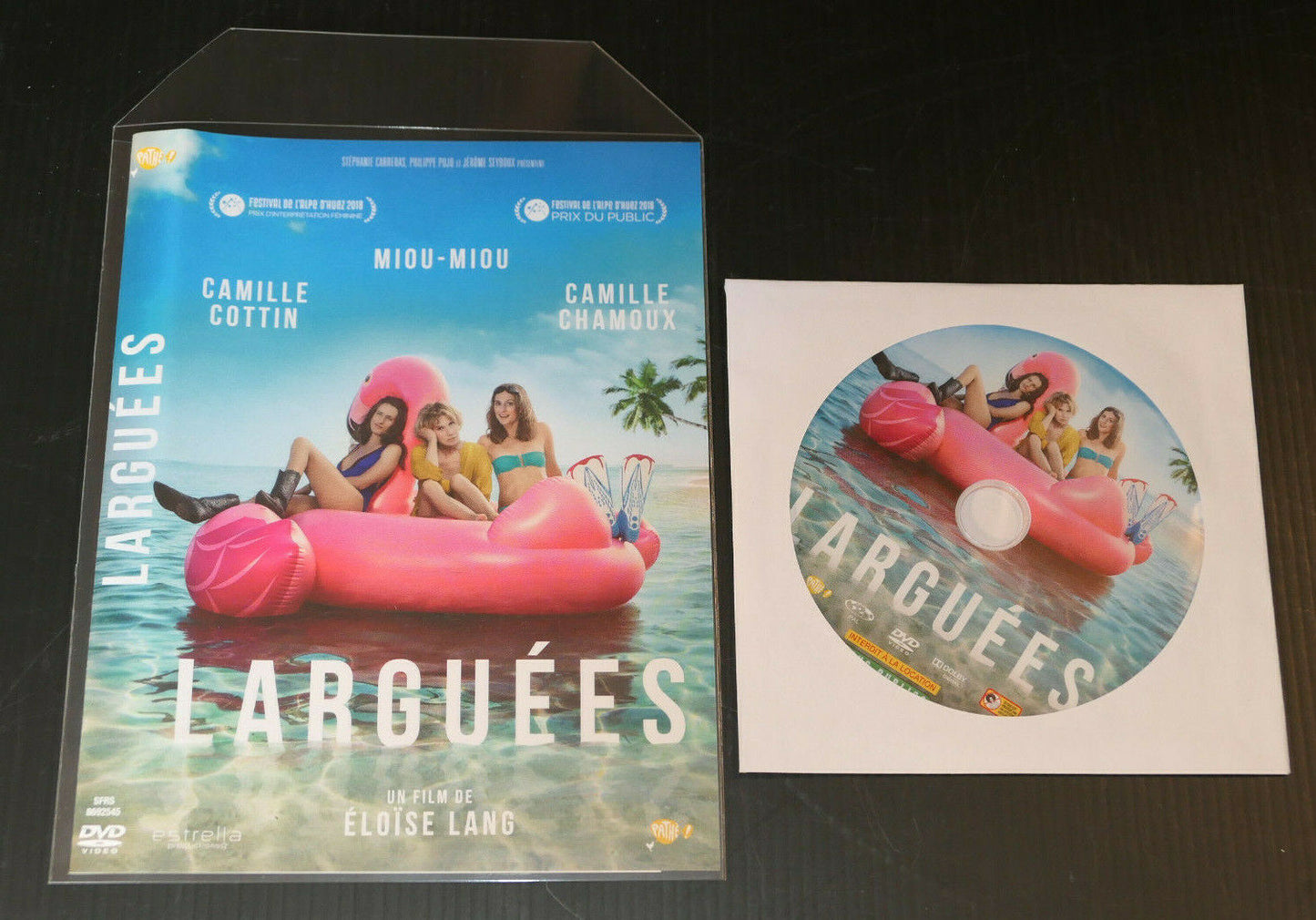 DVD LARGUEES / CAMILLE COTTIN MIOU-MIOU CAMILLE CHAMOUX / ELOISE LANG / 2018