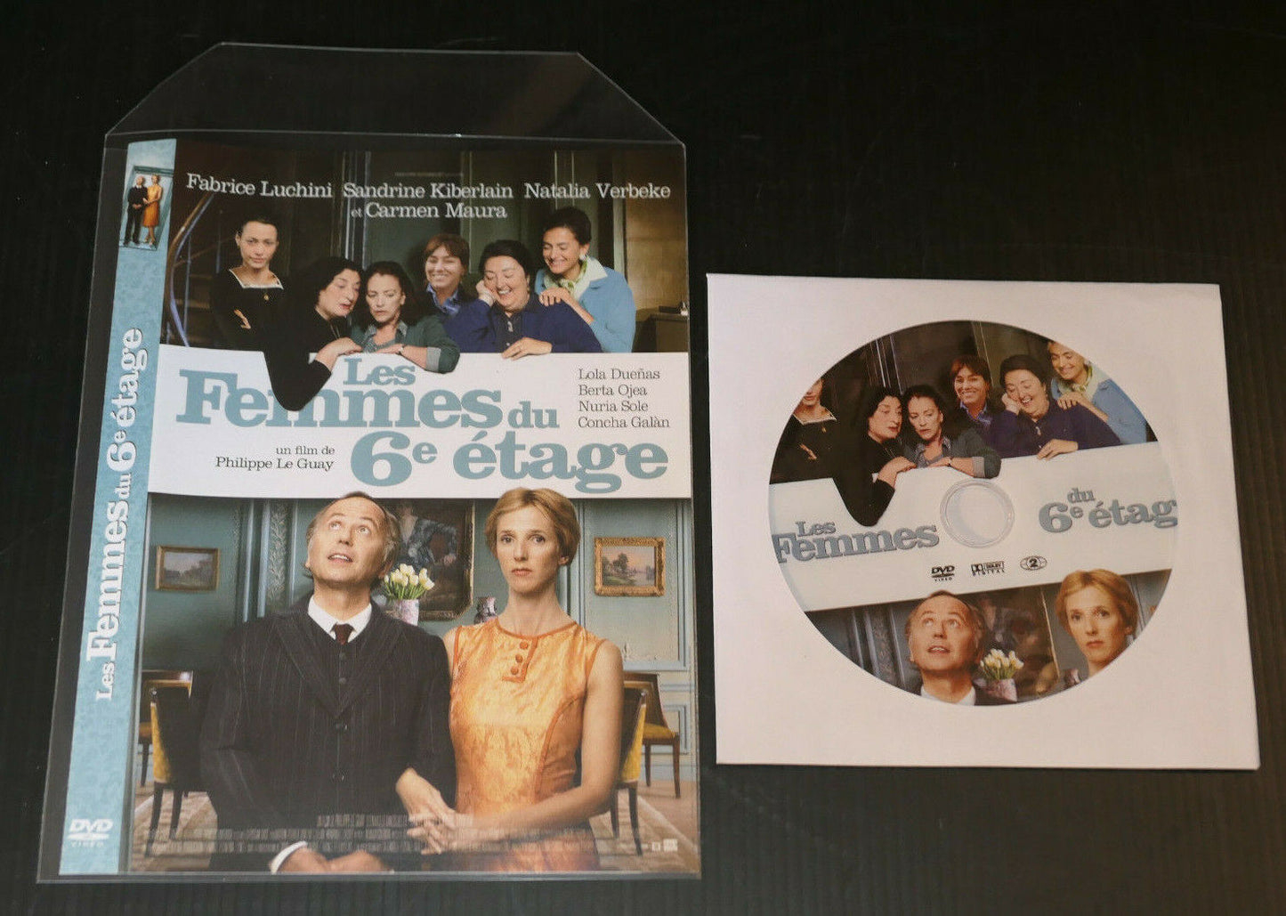 DVD LES FEMMES DU 6e ETAGE / PHILIPPE LE GUAY / FABRICE LUCHINI KIBERLAIN / 2010