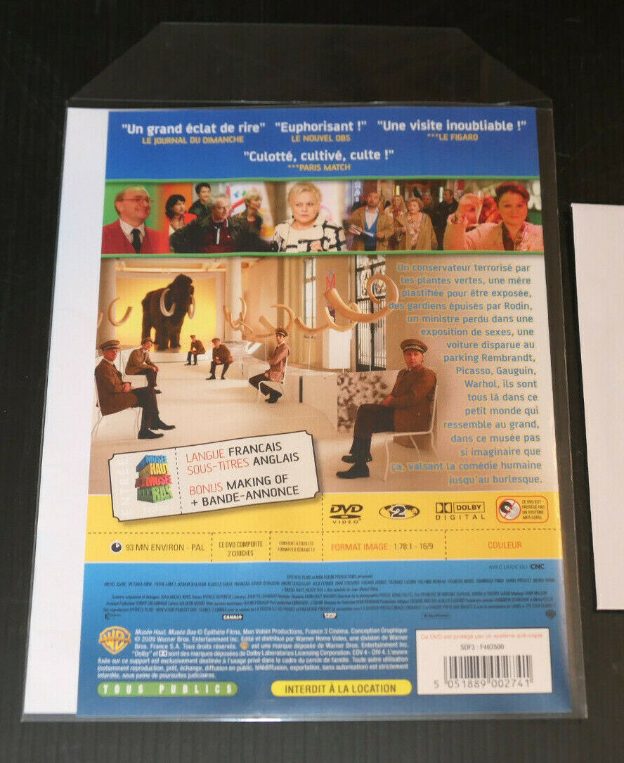 DVD MUSEE HAUT MUSEE BAS / JEAN-MICHEL RIBES (2009)