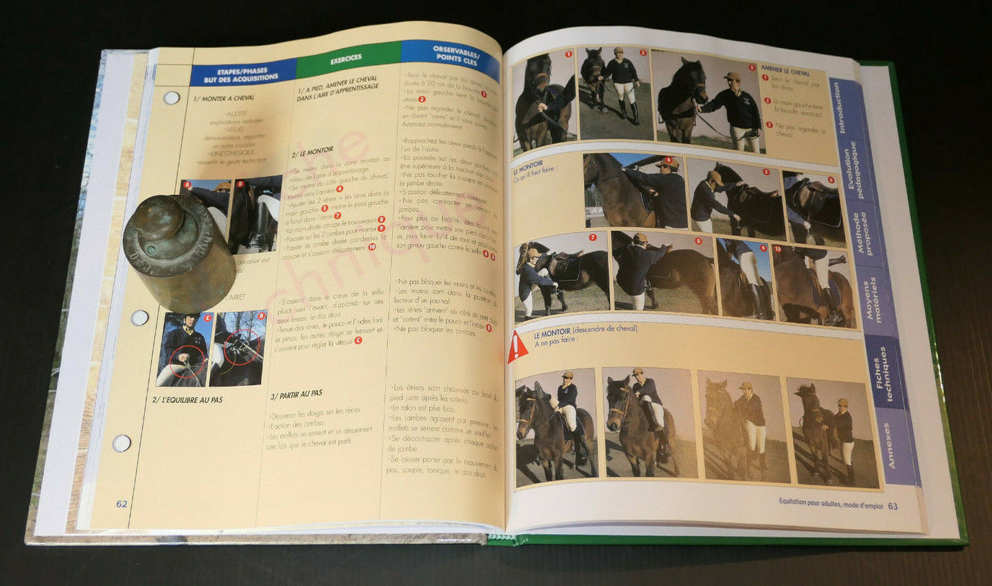 EQUITATION POUR ADULTES MODE D'EMPLOI / AGNES CORDA / EDITIONS LARIVIERE 2000