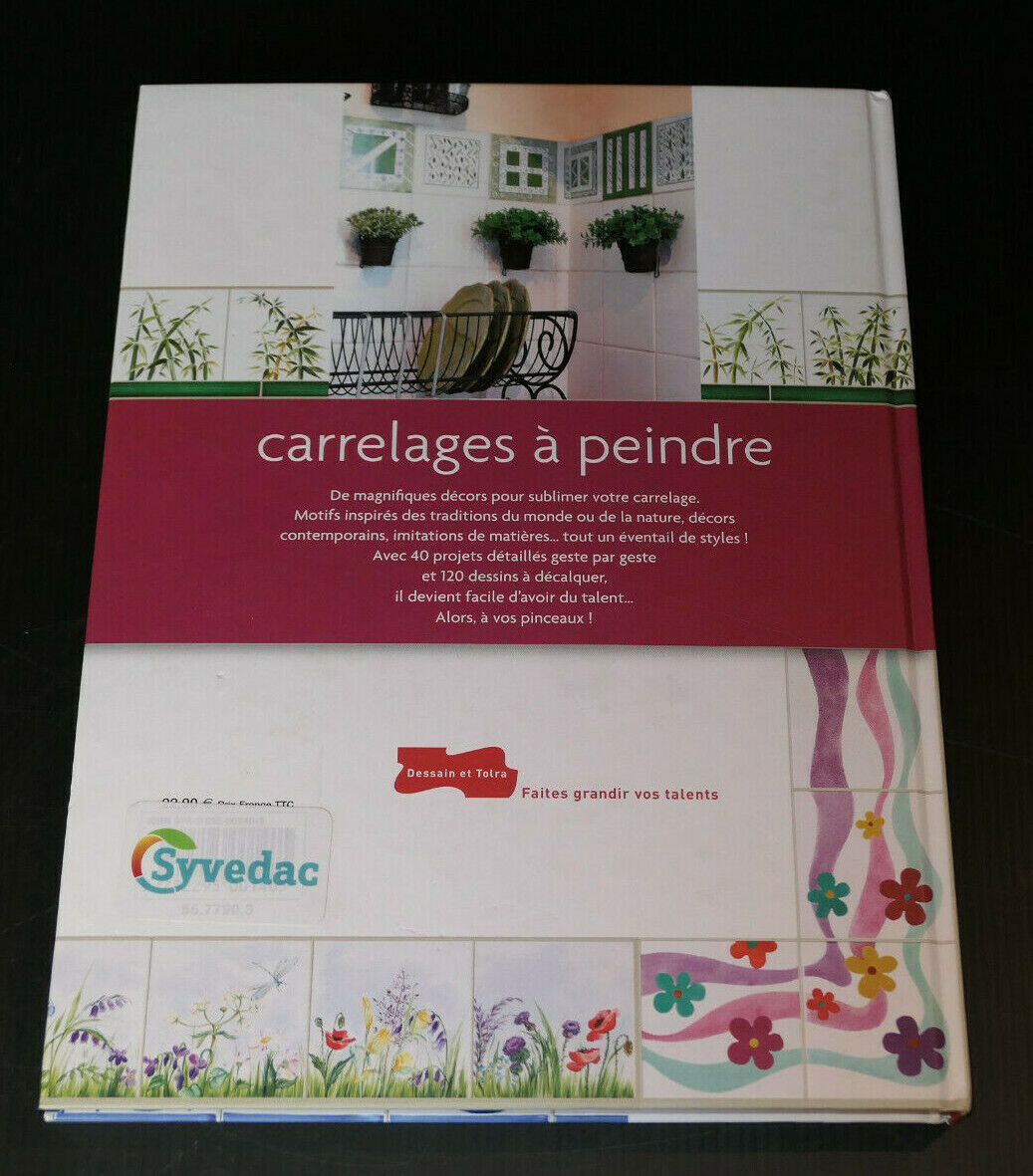 CARRELAGES A PEINDRE / NADINE PRAMOTTON / DESSAIN ET TOLRA / LOISIRS CREATIFS