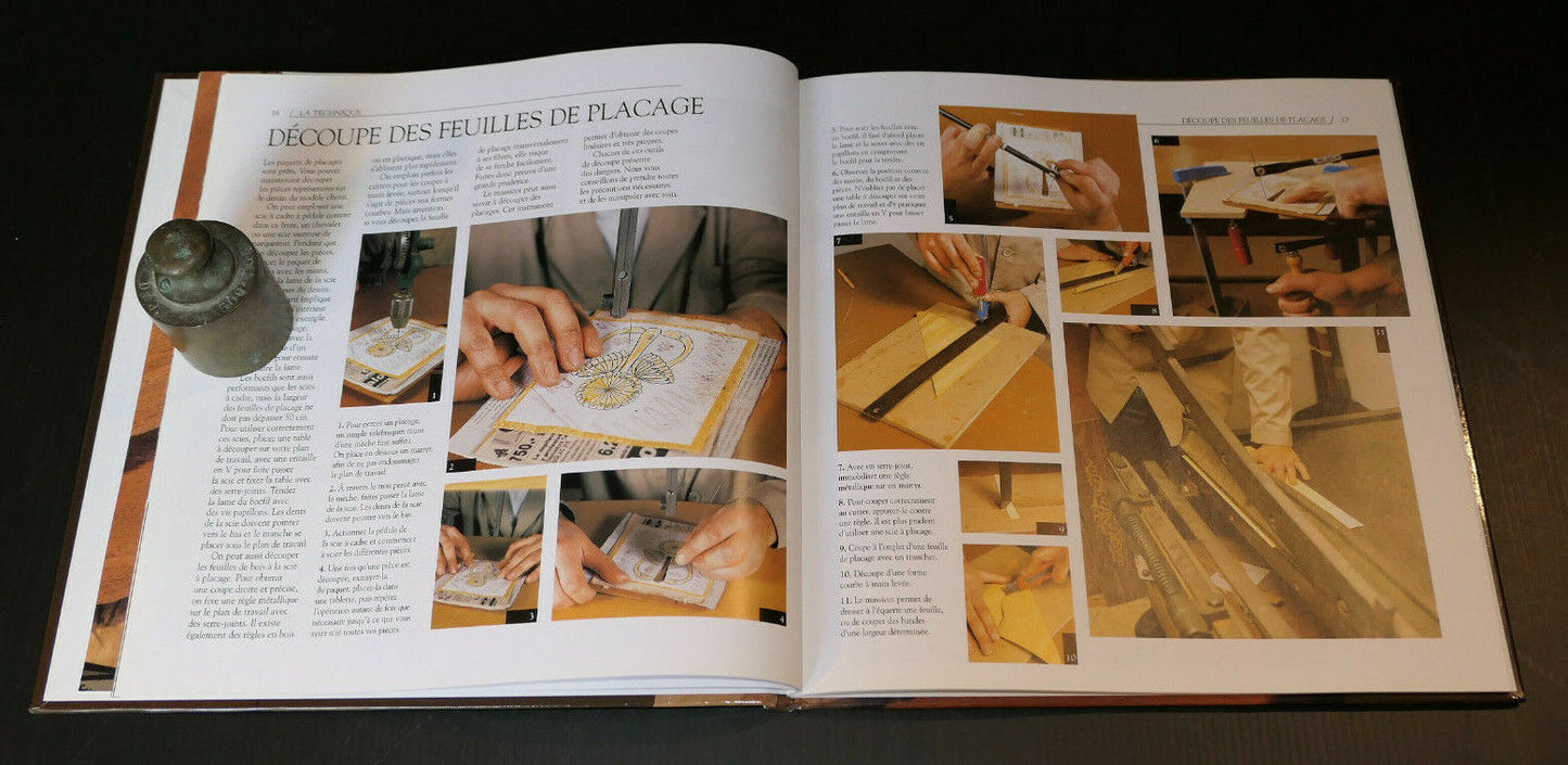 L'ARTISAN MARQUETEUR / EYROLLES 2003 / ARTISANAT OUTILLAGE TECHNIQUE PHOTOS