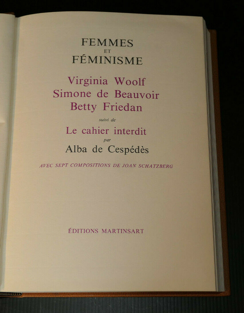 FEMMES & SOCIETE / FEMMES & TRAVAIL / FEMMES & FEMINISME / EDITIONS MARTINSART