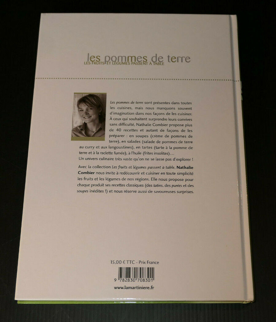 LES POMMES DE TERRE / NATHALIE COMBIER / MINERVA RECETTES CUISINE PHOTOS / 2005