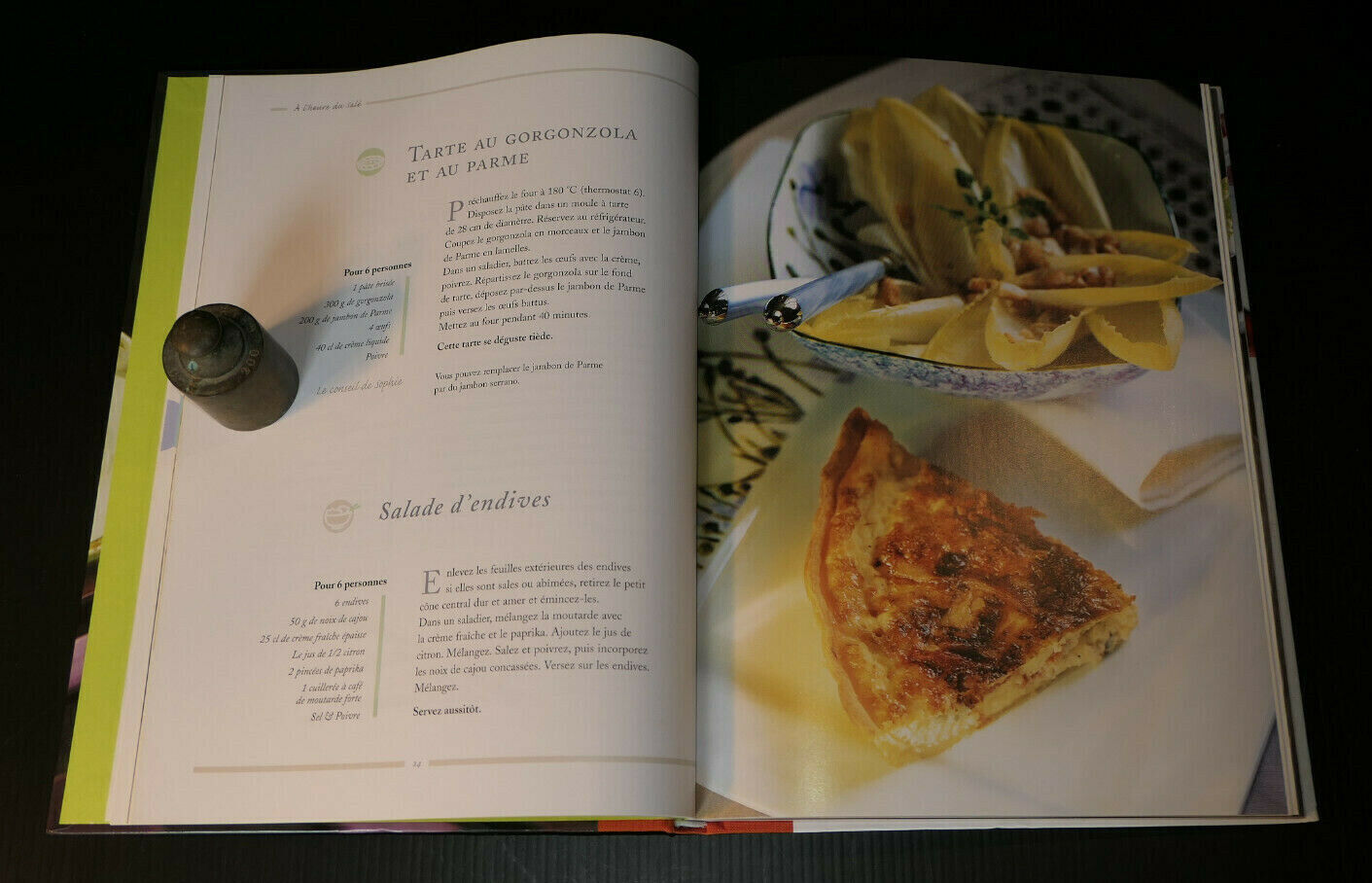 LOT DE 2 LIVRES / TERRINES TARTES SALADES RECETTES CUISINE / SOPHIE DUDEMAINE
