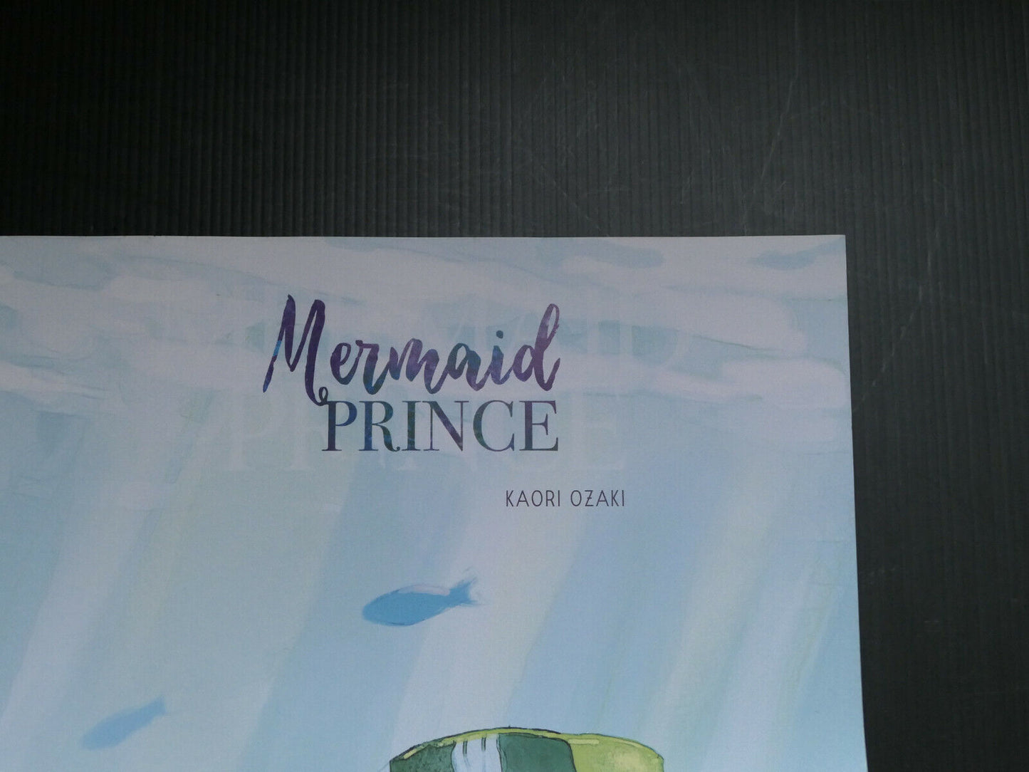 AFFICHE POSTER PROMO MANGA MERMAID PRINCE / LA FILLE DU TEMPLE AUX CHATS / 2016