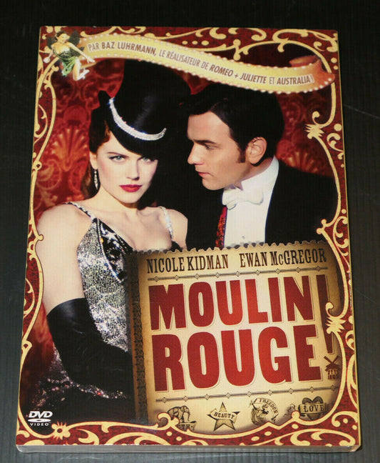 DVD MOULIN ROUGE / NICOLE KIDMAN EWAN MCGREGOR