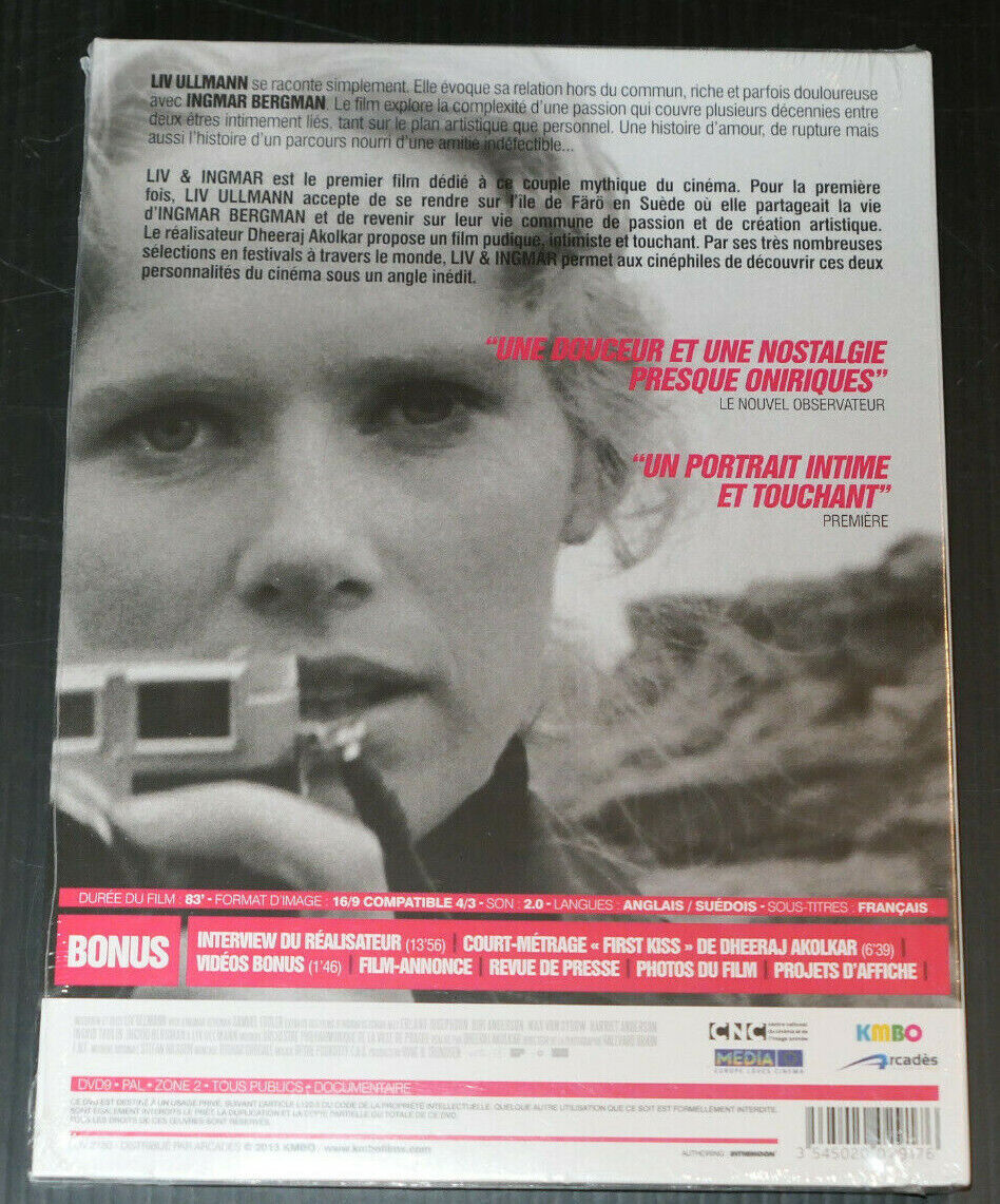 DVD LIV ULLMANN & INGMAR BERGMAN / KMBO