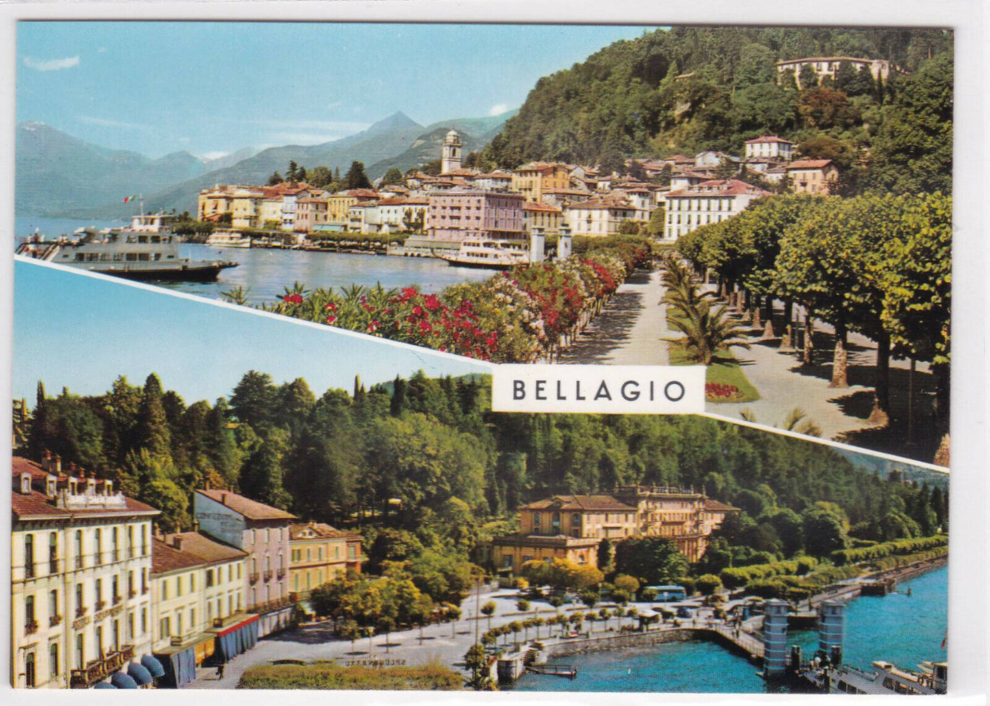 CARTE POSTALE COULEUR CPSM BELLAGIO