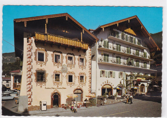 COLOR POSTCARD CPSM MALERISCHES SALZKAMMERGUT BURGERHAUSER AUSTRIA 