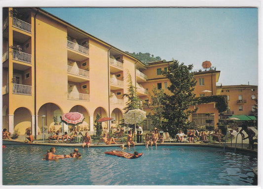 CARTE POSTALE COULEUR CPSM HOTEL BISESTI GARDA VERONA ITALIA ITALY