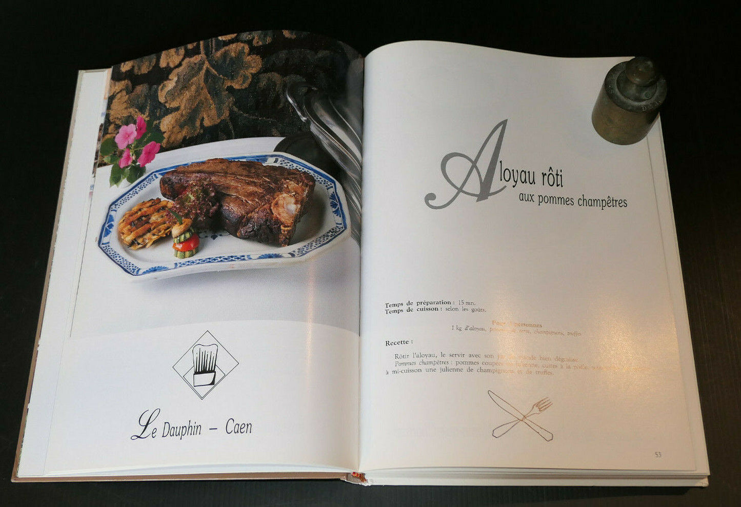 LE GRAND LIVRE DES VIANDES DANS LA GASTRONOMIE NORMANDE / RECETTES CUISINE