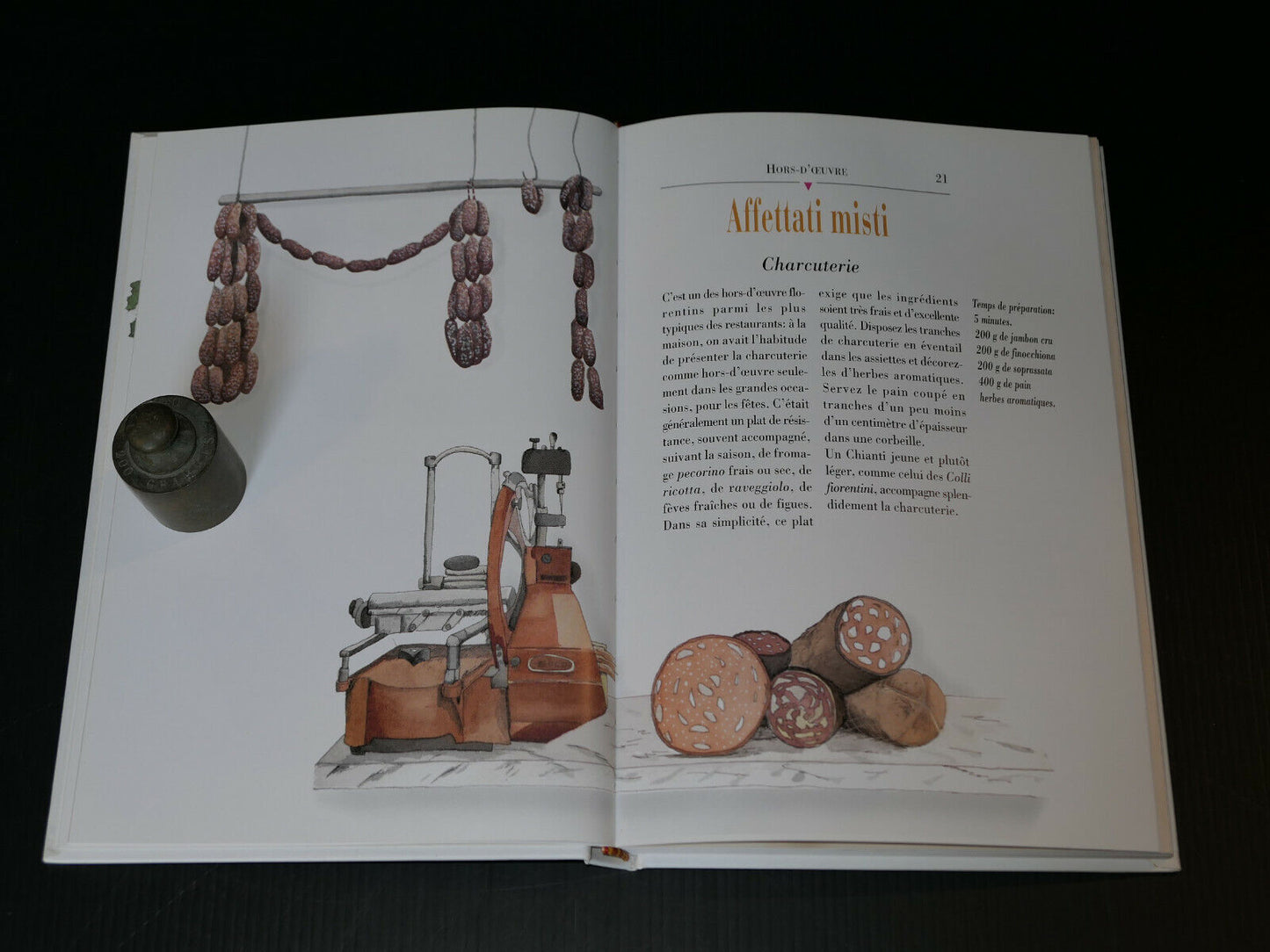FLORENCE L'ART DE LA CUISINE RECETTES TRADITIONNELLES ITALIE