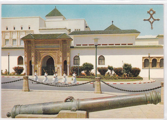 COLOR POSTCARD CPSM MOROCCO THE ROYAL PALACE IN RABAT 