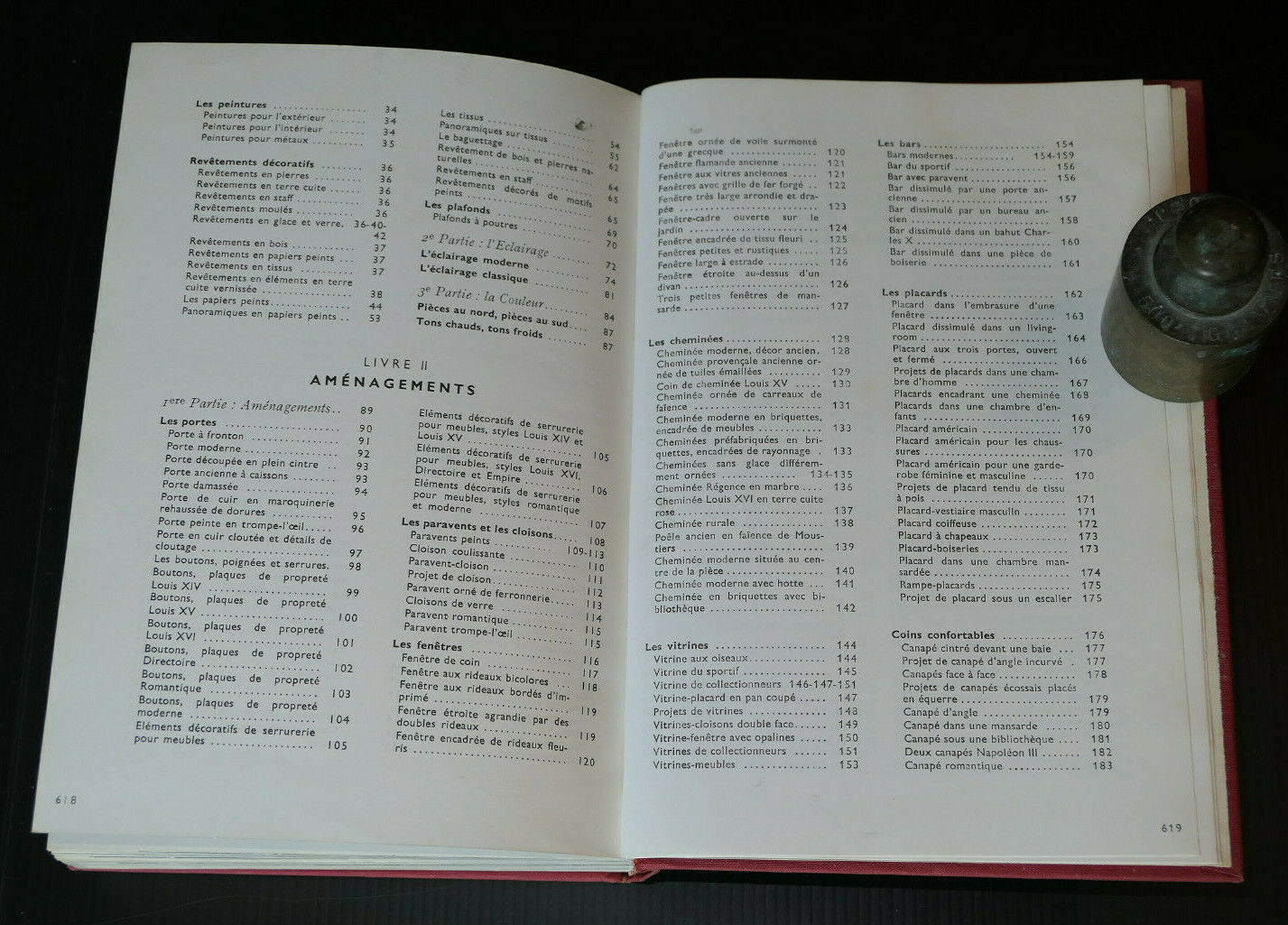L'ART DE S'INSTALLER / HACHETTE 1966 / MOBILIER ARCHITECTURE INTERIEUR DECO