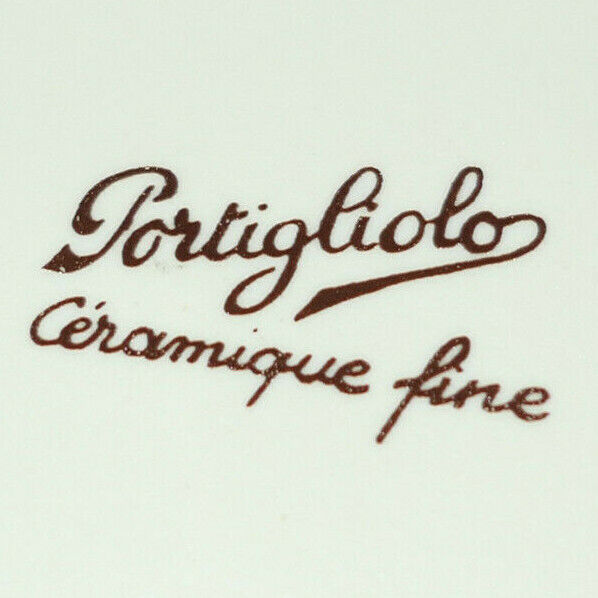 ASSIETTE DECORATIVE FAIENCE CERAMIQUE FINE CORSICA CORSE PORTIGLIOLO