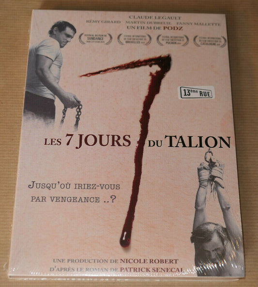 DVD LES 7 JOURS DU TALLION / PODZ / PATRICK SENECAL / CLAUDE LEGAULT