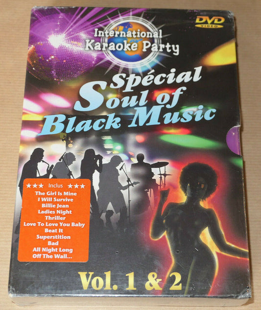 COFFRET 2 DVD INTERNATIONAL KARAOKE PARTY / SPECIAL SOUL OF BLACK MUSIC / 2009
