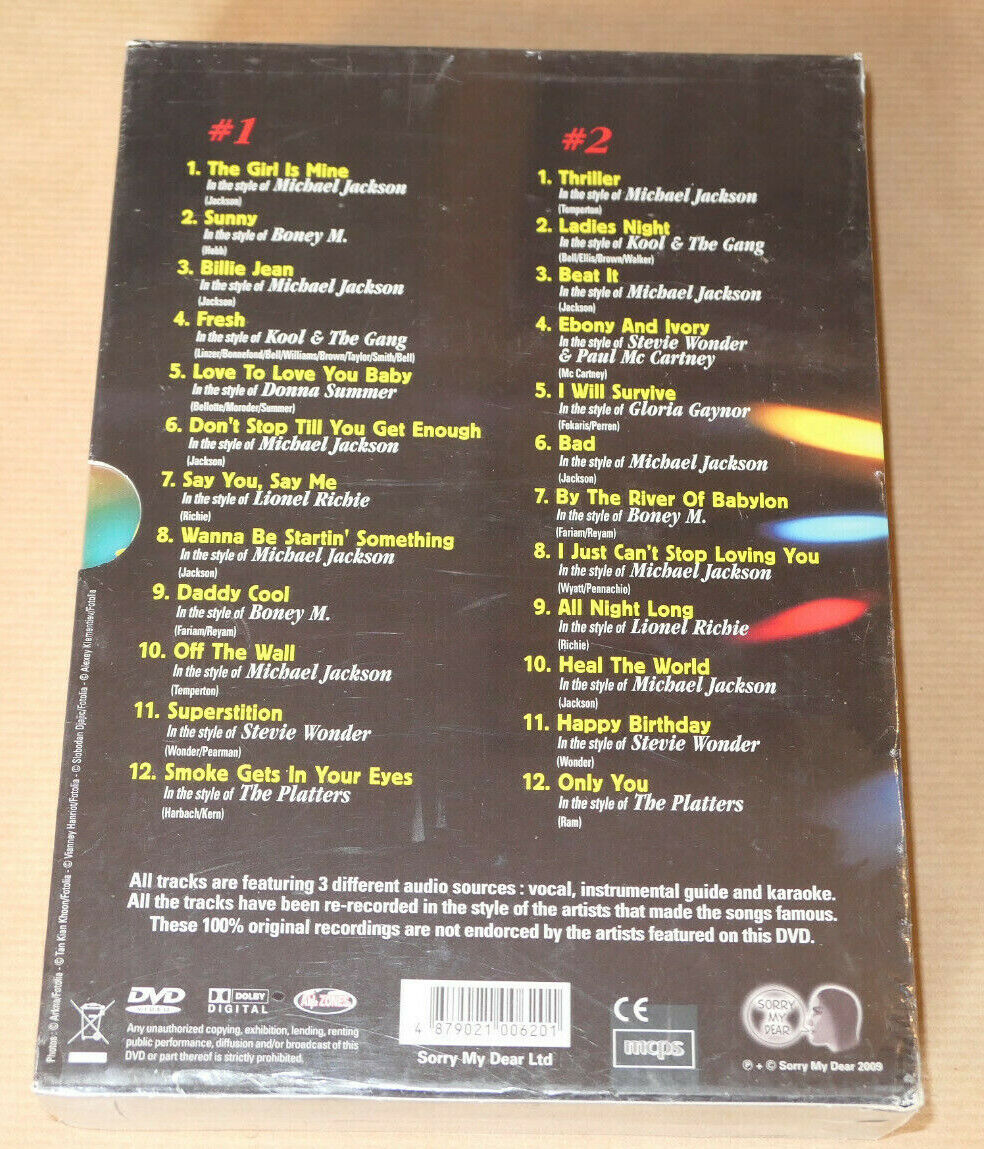COFFRET 2 DVD INTERNATIONAL KARAOKE PARTY / SPECIAL SOUL OF BLACK MUSIC / 2009