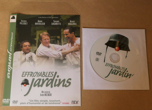 DVD EFFROYABLES JARDINS / JEAN BECKER / VILLERET DUSSOLLIER LHERMITTE MAGIMEL