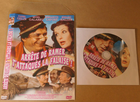 DVD ARRETE DE RAMER T'ATTAQUES LA FALAISE ! / GELIN GALABRU LAFONT HALLER