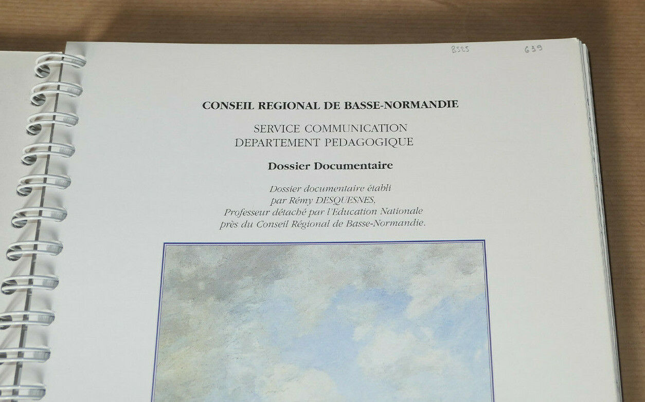 BASSE-NORMANDIE PAYS DE MARINS / DOSSIER DOCUMENTAIRE 2001 / MARINE PORTS