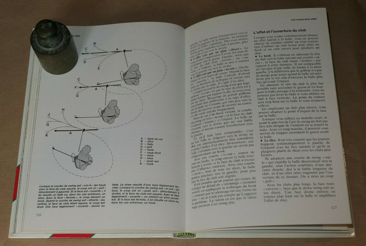 LE GUIDE DU JOUEUR DE GOLF / ALEX HAY / GUIDE PRATIQUE TECHNIQUE SPORT 1987