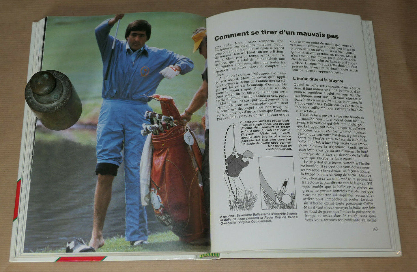 LE GUIDE DU JOUEUR DE GOLF / ALEX HAY / GUIDE PRATIQUE TECHNIQUE SPORT 1987