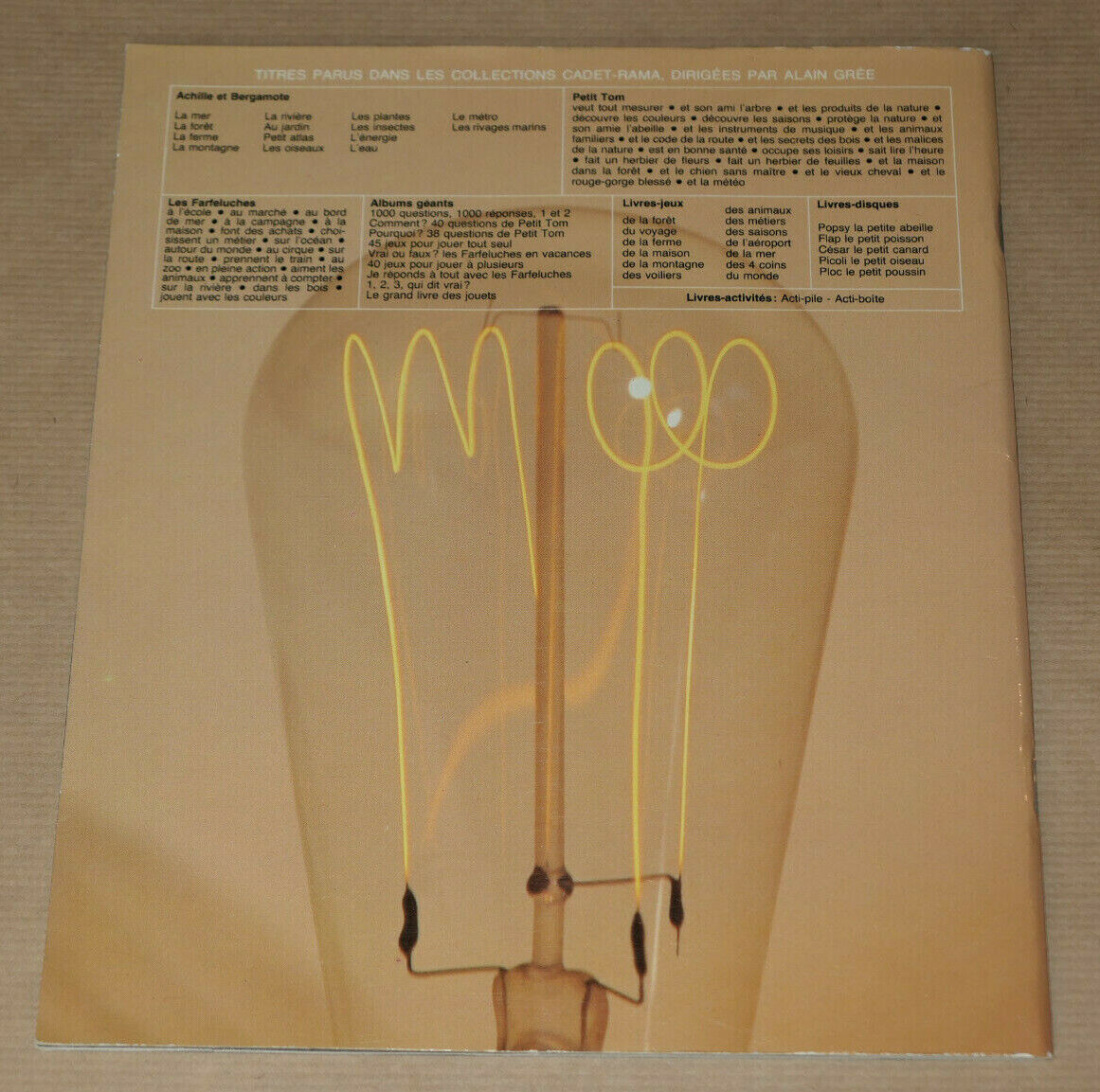 L'ELECTRICITE EN QUESTIONS / ALAIN GREE / CASTERMAN 1986