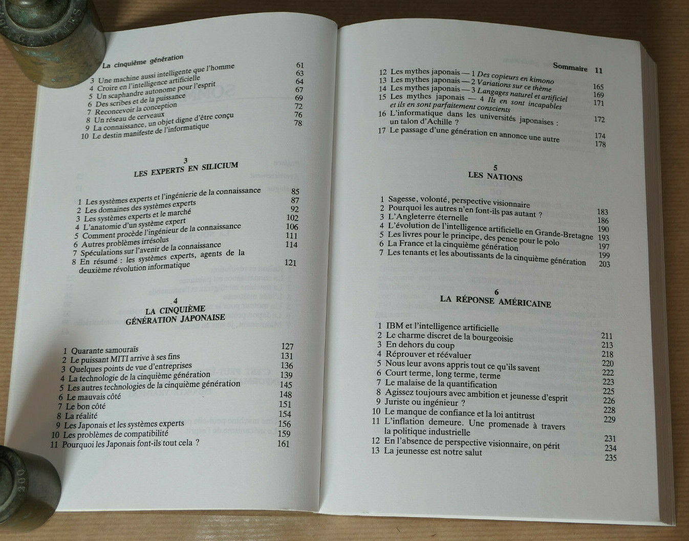 LA CINQUIEME GENERATION / INTELLIGENCE ARTIFICIELLE INFORMATIQUE 1984