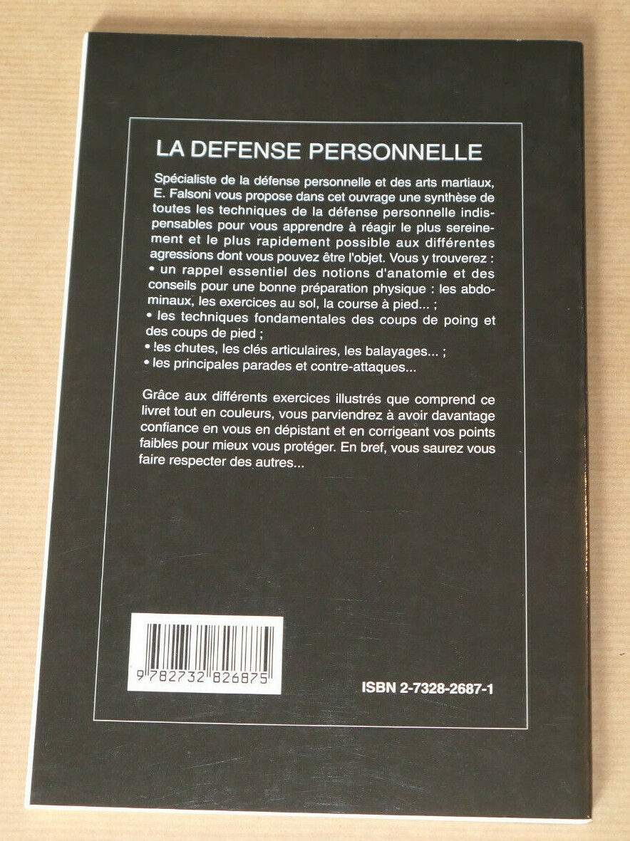 LA DEFENSE PERSONNELLE GUIDE PRATIQUE AUTO-DEFENSE TECHNIQUE PHOTOS / 1997
